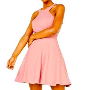 City Studio Salmon Pink Party dress
